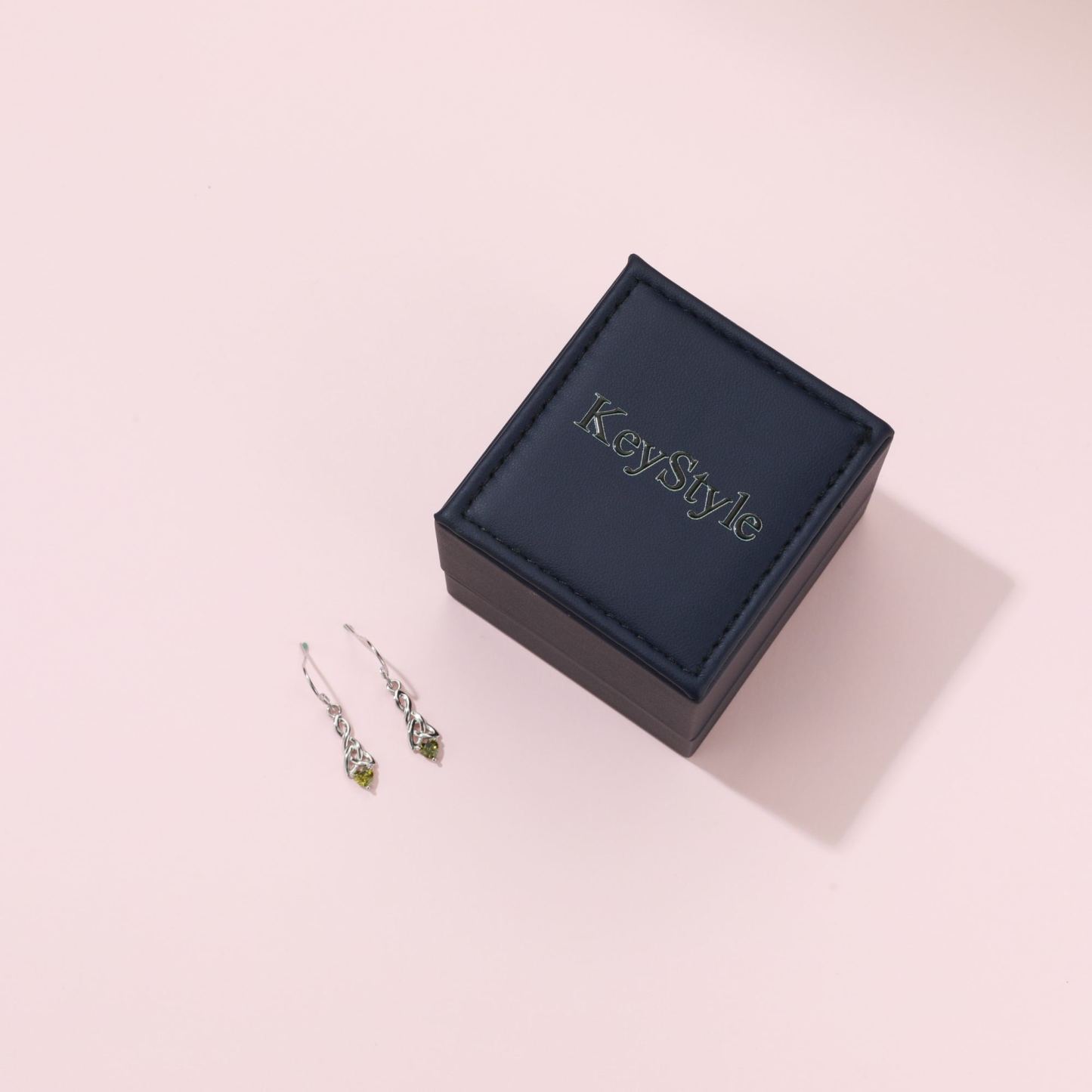 KeyStyle Birthstone Earrings for Women, Anniversary Jewelry for Her, Birthday Gifts Earrings for Mother Daughter