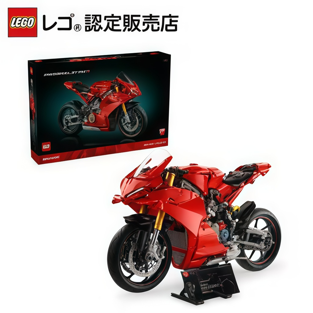【レゴ 認定販売店】 レゴ テクニック Ducati Panigale V4 S 42202  【男の子も女の子も楽しめるリアルなおもちゃ】【大人も子供も 親子にオススメ】【工学への興味・関心を育てるプレゼント】【大人の素敵な時間】