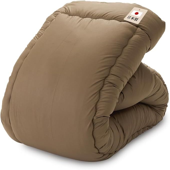 アリスプラザ 洗える掛け布団 日本製 ネイビーブルー シングルサイズ 丸洗いOK 軽量(2.4kg) 抗菌防臭 防ダニ加工 一年中使える 幅約150mm×奥行約210mm×高さ約8mm ポリエステル100％ 速乾性 あったか快適