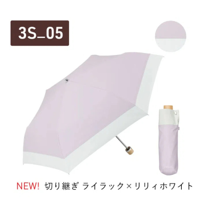 【Waterfront 公式】表面温度差40℃の遮熱効果 最高水準 日傘 COKAGE+ 3段 折りたたみ 完全遮光生地使用 東レ サマーシールド UVカット 遮熱 レディース傘 紫外線対策 日焼け対策 折り畳み コンパクト 晴雨兼用 軽量 超撥水
