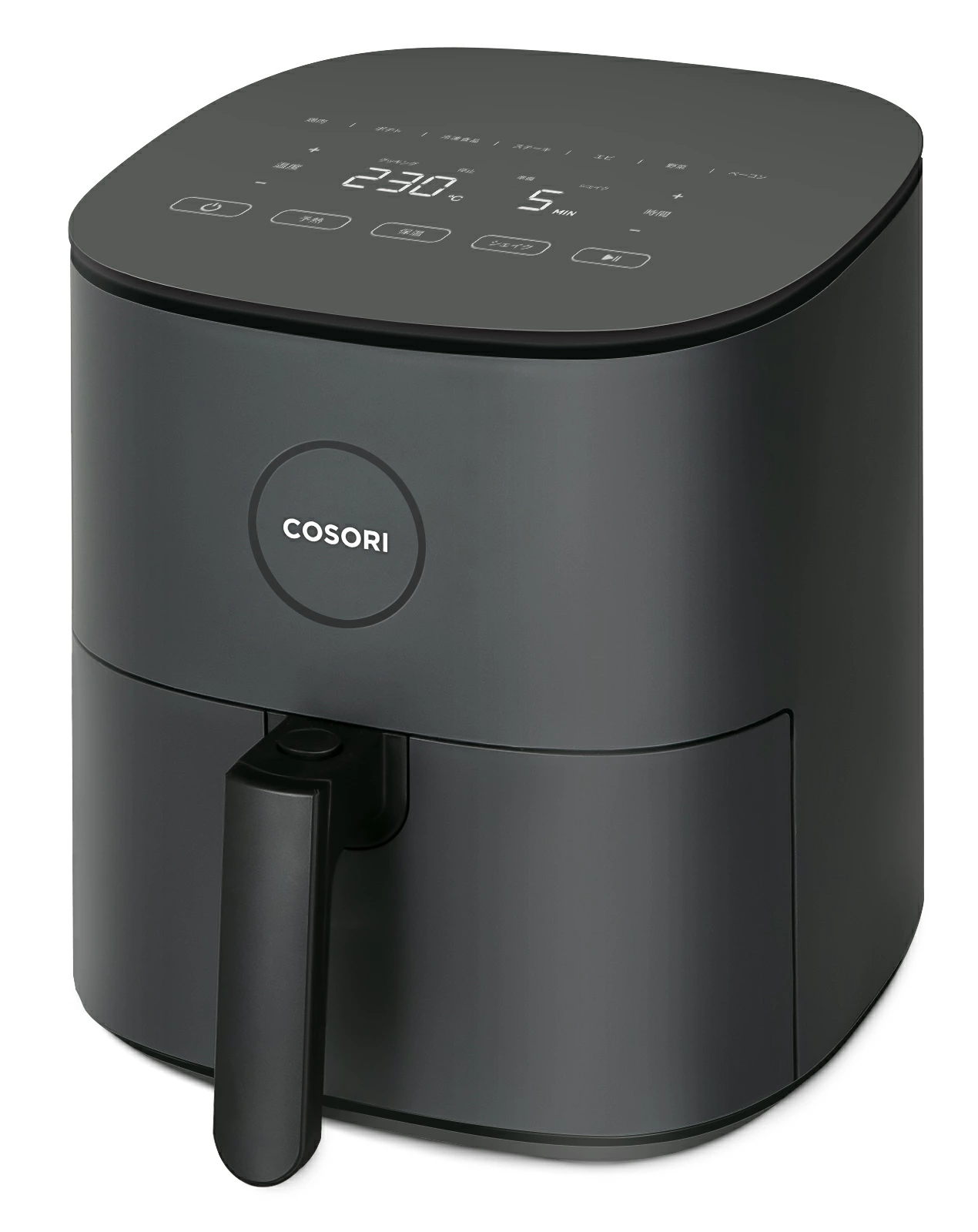 COSORI ノンフライヤー CAF-L501-KJP 4.7L大容量 電気フライヤー ノンオイル フライヤー 卓上 LEDディスプレイ タッチパネル タイマー 温度調整 レシピ付き 家庭用 送料無料[メーカー保証2年]