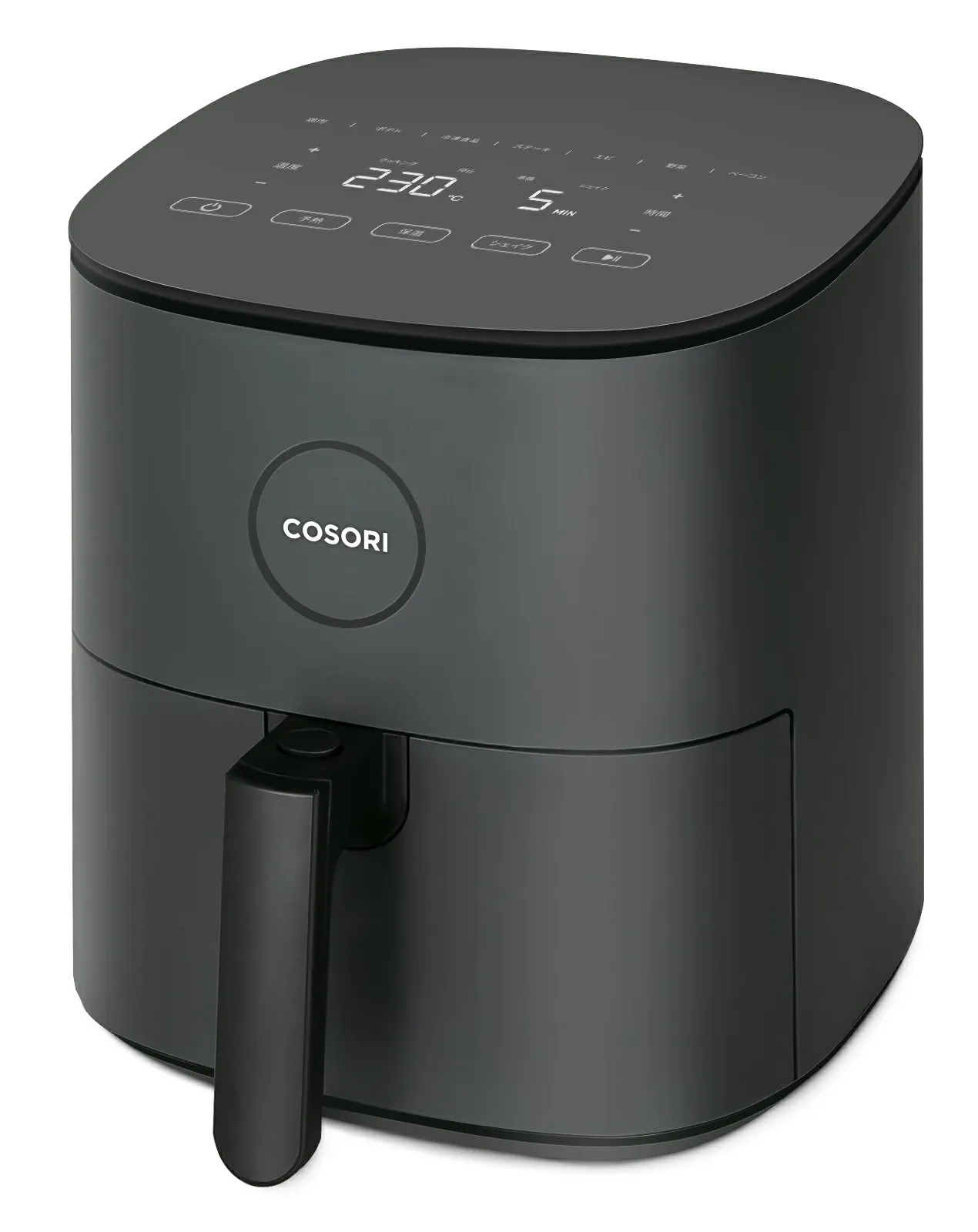 COSORI ノンフライヤー CAF-L501-KJP 4.7L大容量 電気フライヤー ノンオイル フライヤー 卓上 LEDディスプレイ タッチパネル タイマー 温度調整 レシピ付き 家庭用 送料無料[メーカー保証2年]