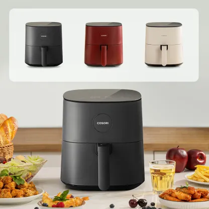 COSORI ノンフライヤー CAF-L501-KJP 4.7L大容量 電気フライヤー ノンオイル フライヤー 卓上 LEDディスプレイ タッチパネル タイマー 温度調整 レシピ付き 家庭用 送料無料[メーカー保証2年]