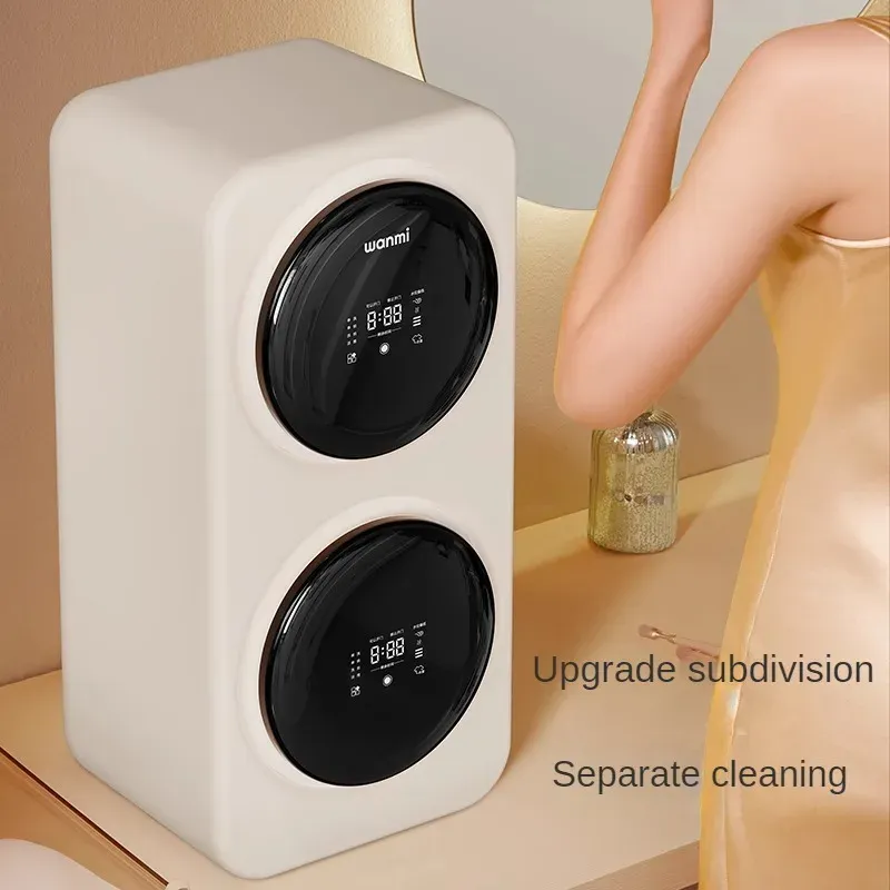 👙Washing Machine Double Tank Underwear Washing Socks Machine