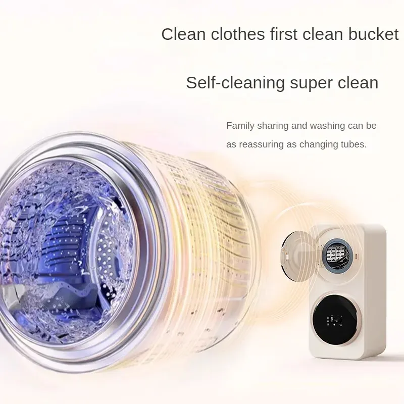 👙Washing Machine Double Tank Underwear Washing Socks Machine