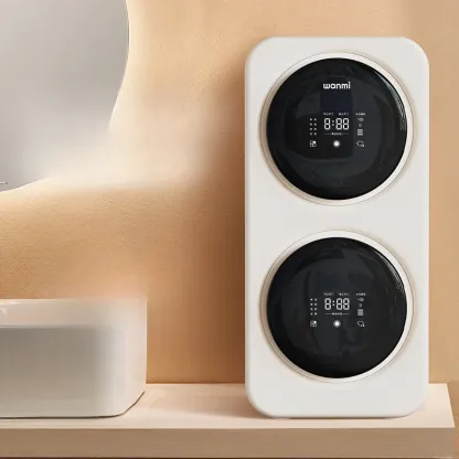 👙Dual compartment washing machine mini small automatic washing machine