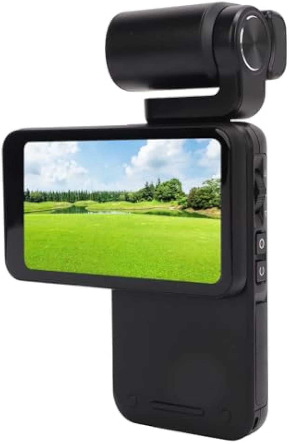 📷MN5KGP1 20MP 5K Ultra HD Wi-Fi Handheld Pocket Camcorder with Motorized Tilting Lens Head