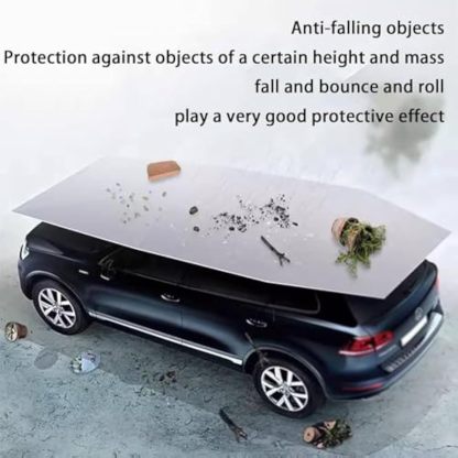 🚙4.2M/4.8M/5.2M Fully Automatic Mobile Canopy, Car Sunshade to Prevent Sun and Falling Objects