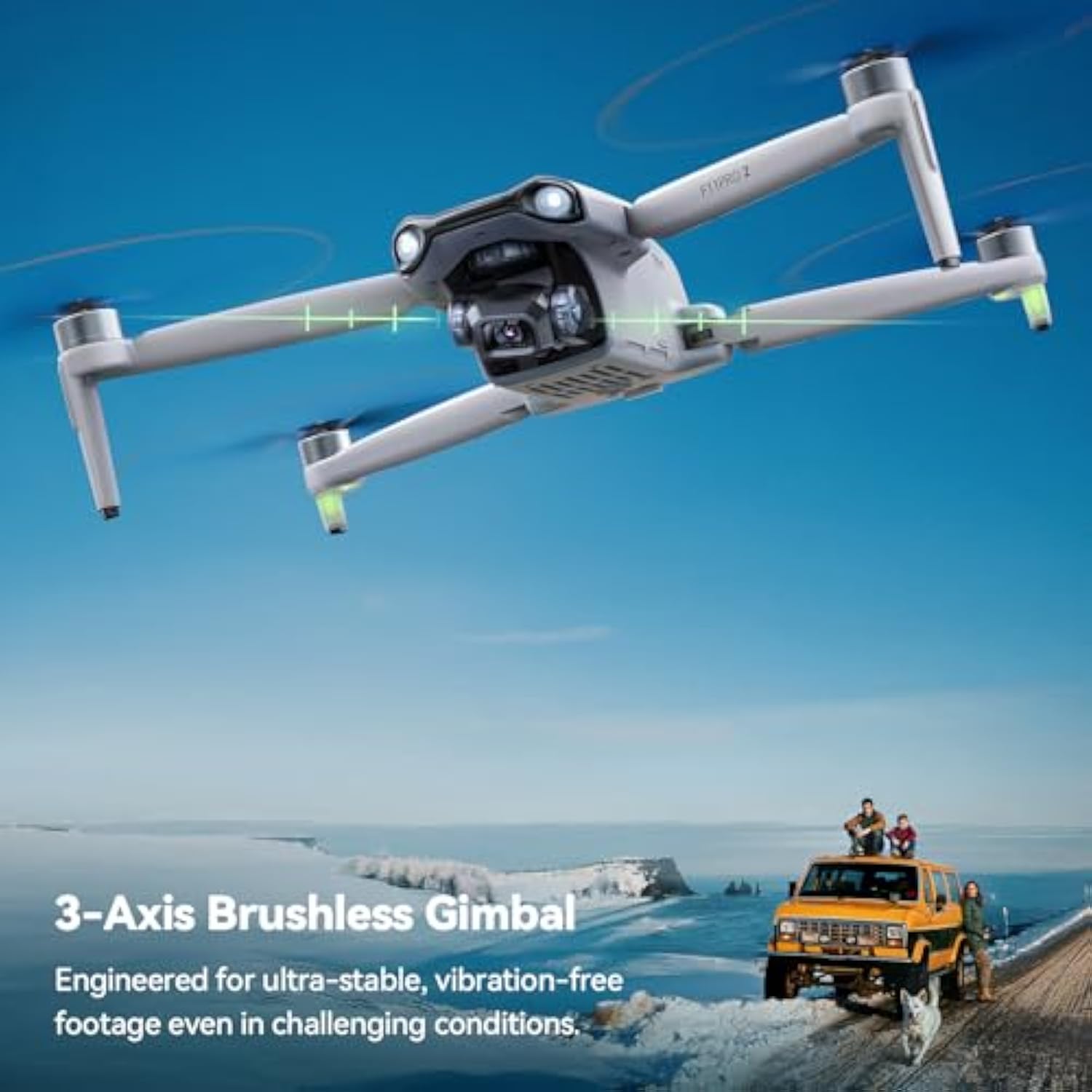 ✈Ruko F11PRO 2 Drone with 6K Camera for Adults, 3-Axis Gimbal, 4K/30fps Video