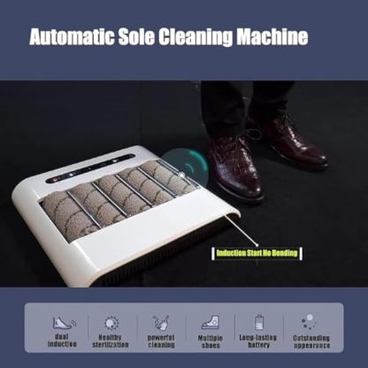 👟Fully Automatic Sole Cleaning Machine, Rub + Suck 2-in-1