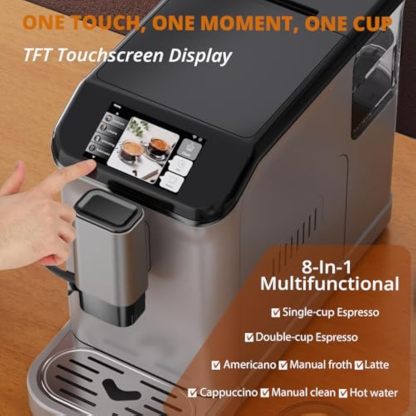 ☕Automatic Espresso Machine, Coffee Machine with Grinder