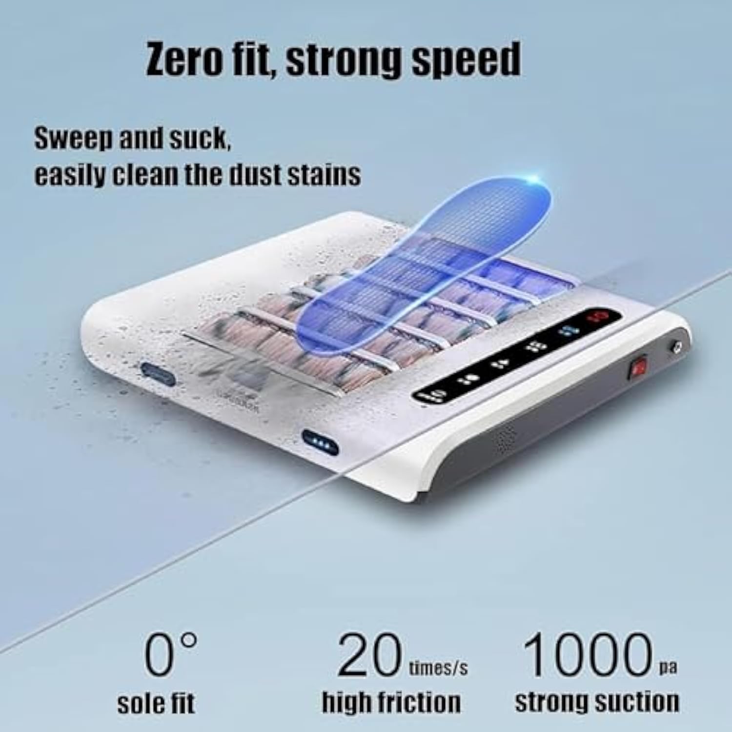👟Fully Automatic Sole Cleaning Machine, Rub + Suck 2-in-1