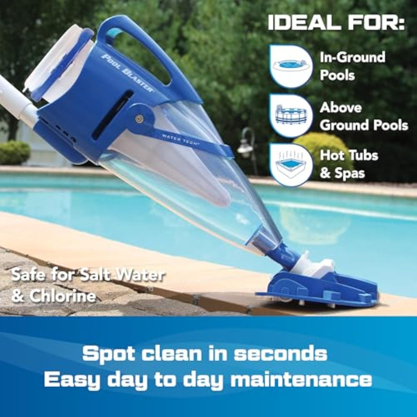 💧Rechargeable Pool Vacuum