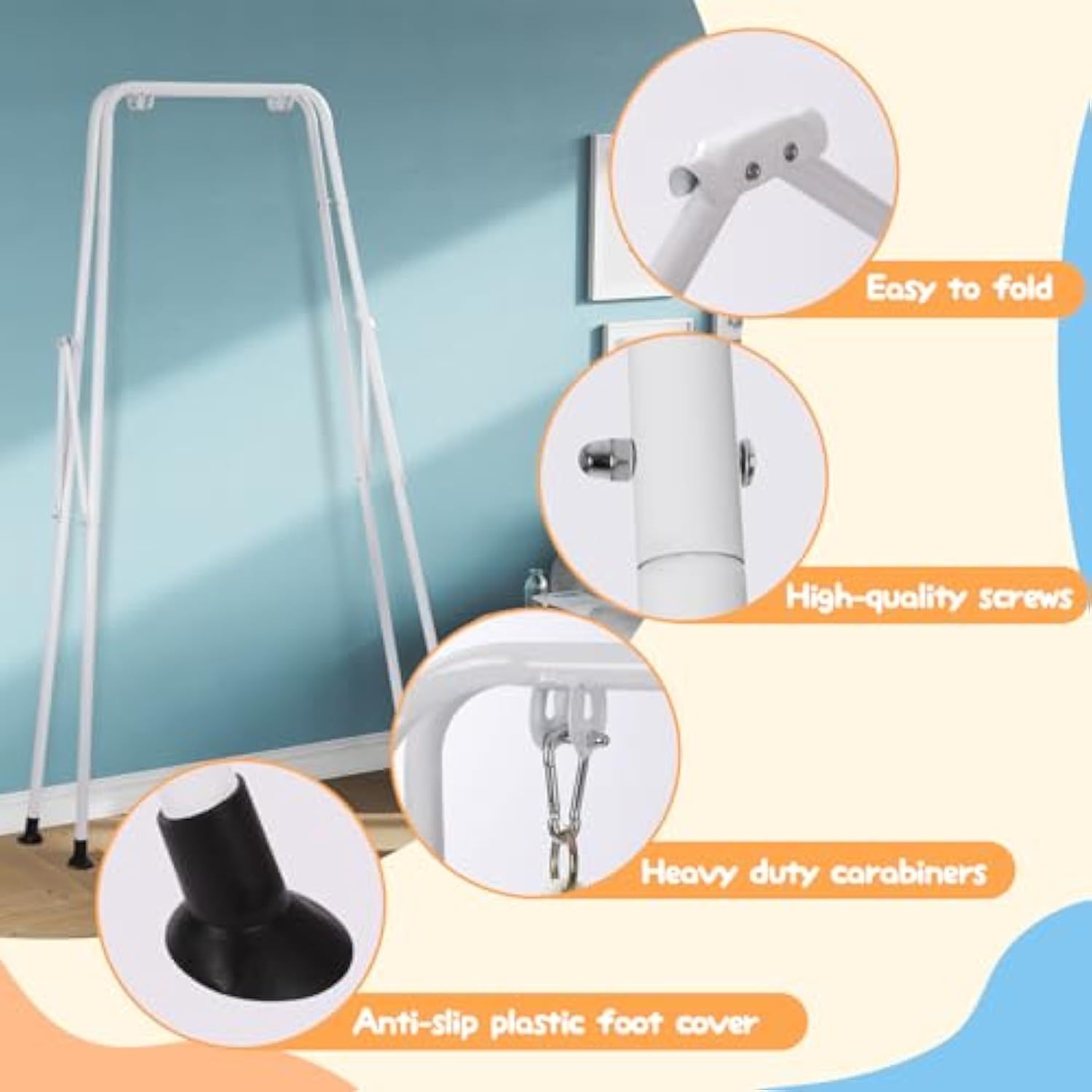 👼Taleco Gear 2 in 1 Toddler Swing & Jumper, Swing Set for Indoor/Outdoor,Baby Jumpers and Bouncers