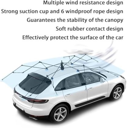 🚙4.2M/4.8M/5.2M Fully Automatic Mobile Canopy, Car Sunshade to Prevent Sun and Falling Objects