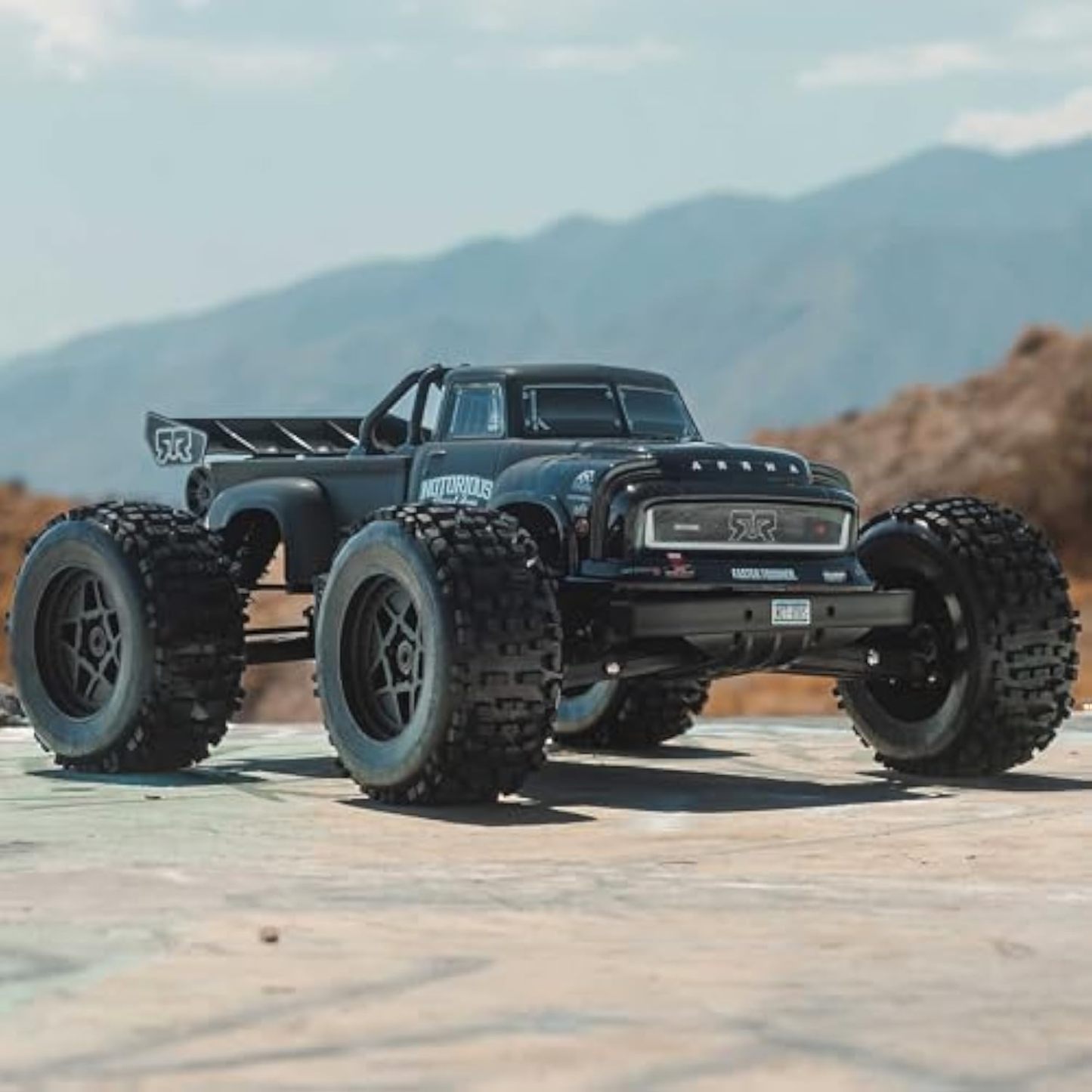 🎮ARRMA RC Truck 1/8 Notorious 4X4 6S BLX BRUSHLESS V6 Stunt Truck RTR 