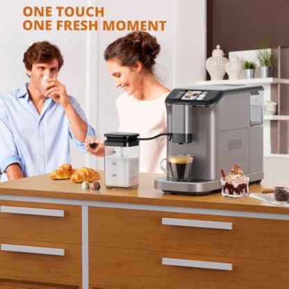 ☕Automatic Espresso Machine, Coffee Machine with Grinder
