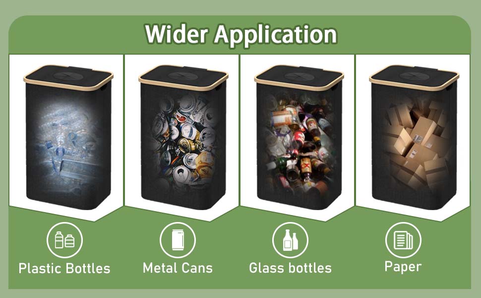 recycle bins for kitchen