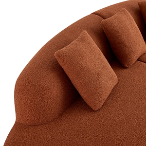 curved sofa