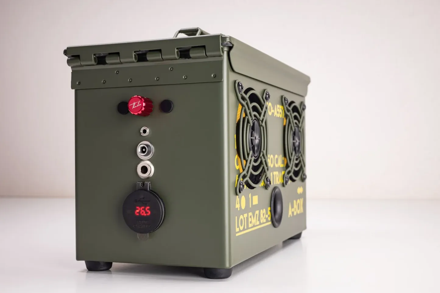 📣Original Box Speaker .50 CAL A-BOX OLIVE DRAB