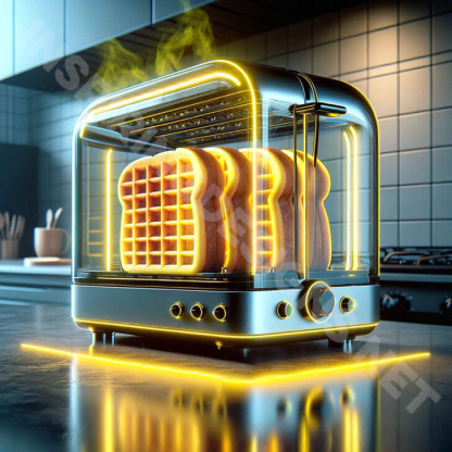  Neon Transparent Toasters