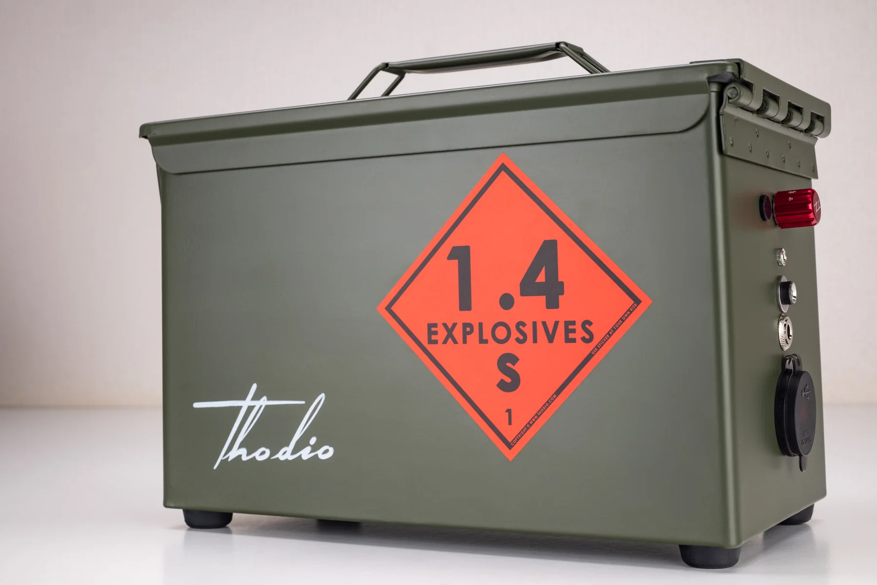📣Original Box Speaker .50 CAL A-BOX OLIVE DRAB