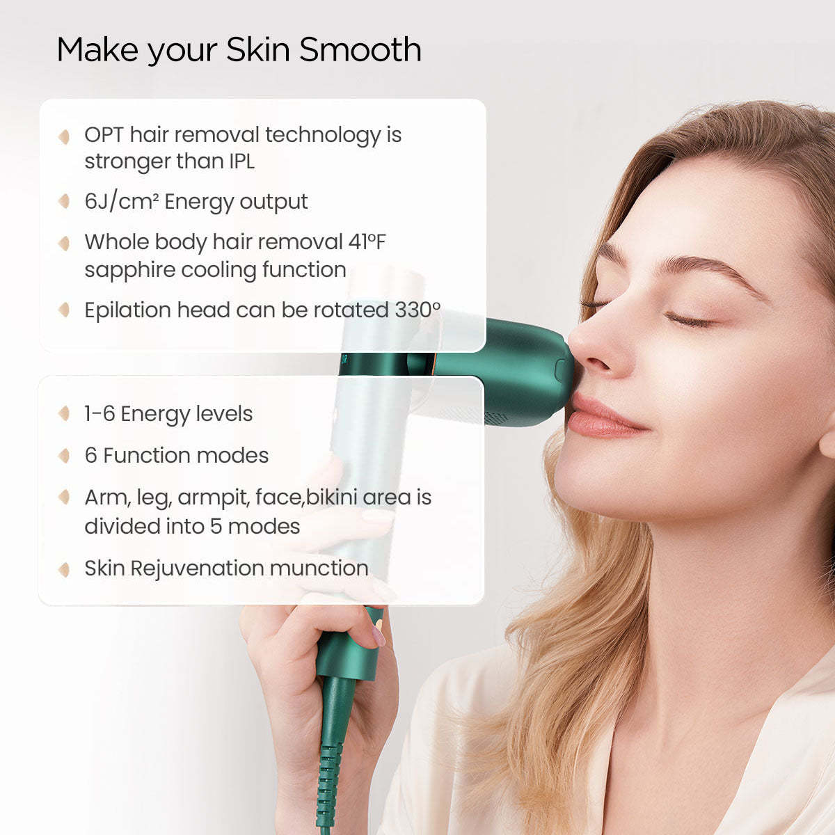 JOVS Pro II IPL Hair Removal Device