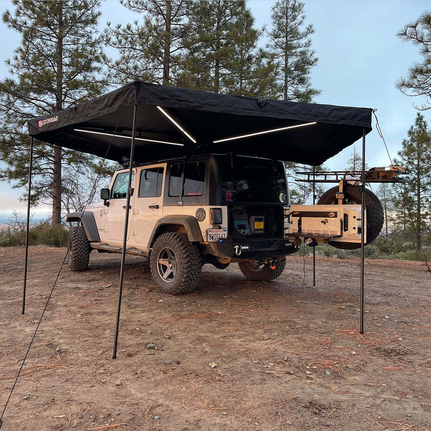 OPENROAD 270 Free Standing Awning for Camping awnings openroad4wd.com