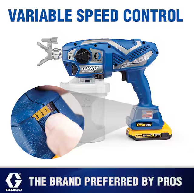 TC Pro Cordless Handheld Airless Sprayer