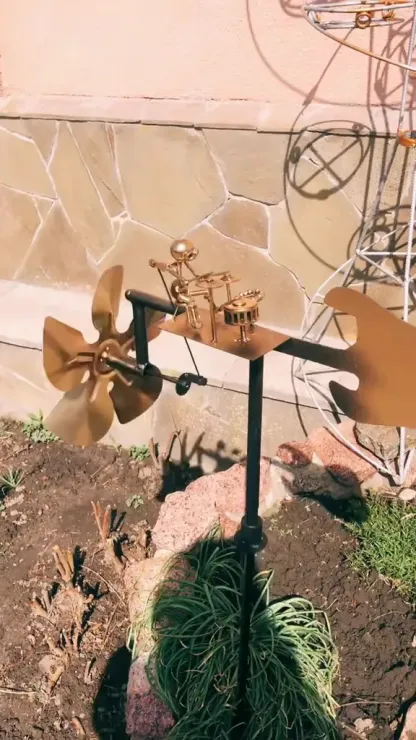 🥁Handmade Metal Drummer Windmill🔥50% OFF🔥