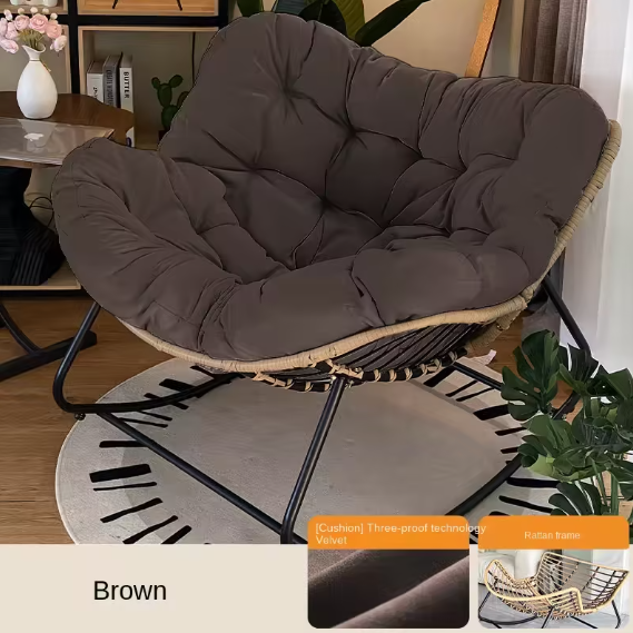 Light Luxury Rattan Rocking Chair