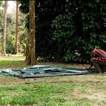 🔥2-Step Cabin Tent⛺Easiest, Fastest 1-Person Setup Inflatable Cabin Tent