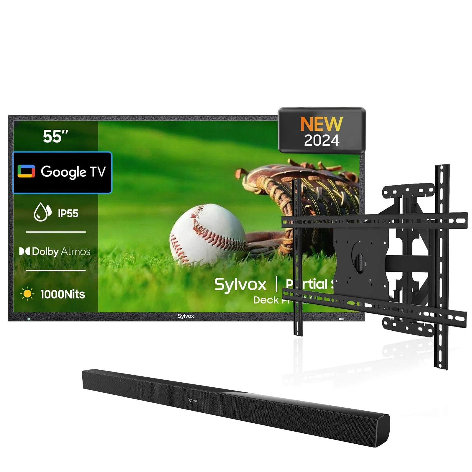 55" Outdoor TV(Google TV) - 2025 Deck Pro 2.0