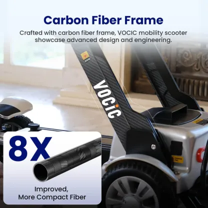 🧑‍🦼D71 Lightweight Folding Carbon Fiber Mobility Scooter