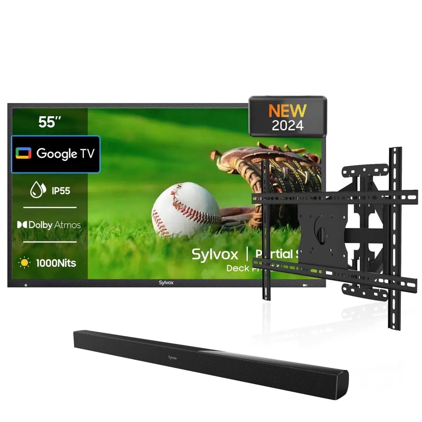 55" Outdoor TV(Google TV) - 2025 Deck Pro 2.0
