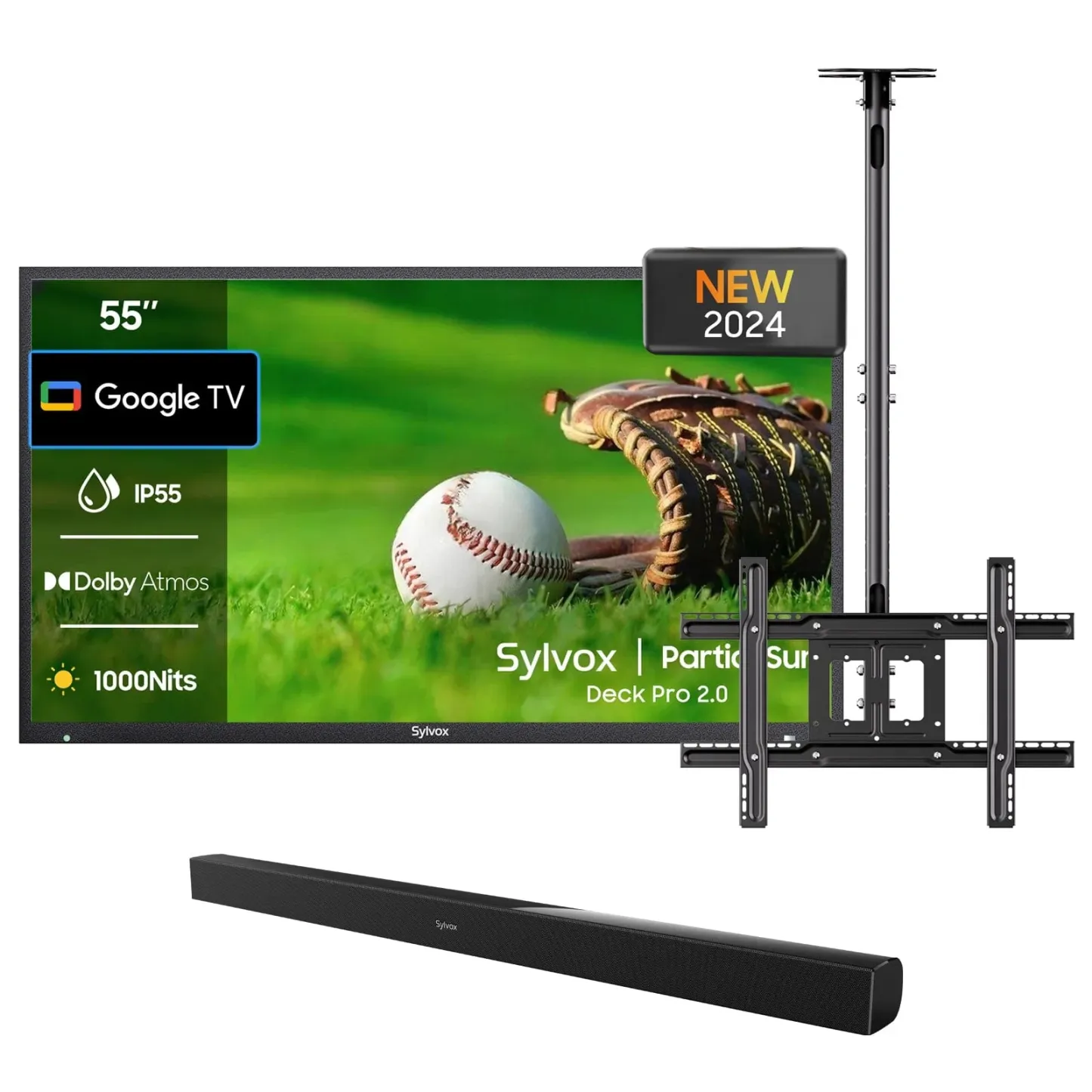 55" Outdoor TV(Google TV) - 2025 Deck Pro 2.0
