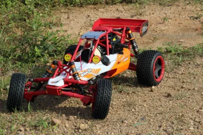 🏎️2.4G RC Racing Car 90km/h SY Baja 1/5 5B 30cc Gas 2 Stroke Engine off road Truck Gasoline Powered with Radio Controller