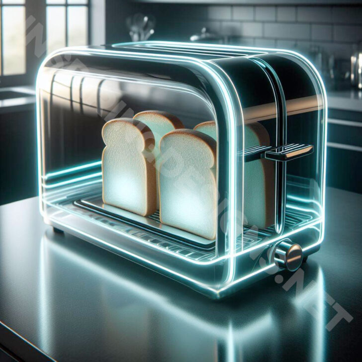  Neon Transparent Toasters