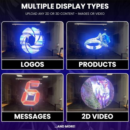 🌪️3D Fan Hologram Projector