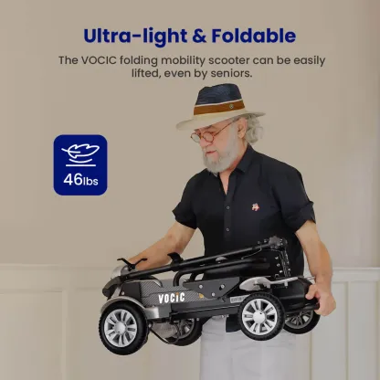 🧑‍🦼D71 Lightweight Folding Carbon Fiber Mobility Scooter