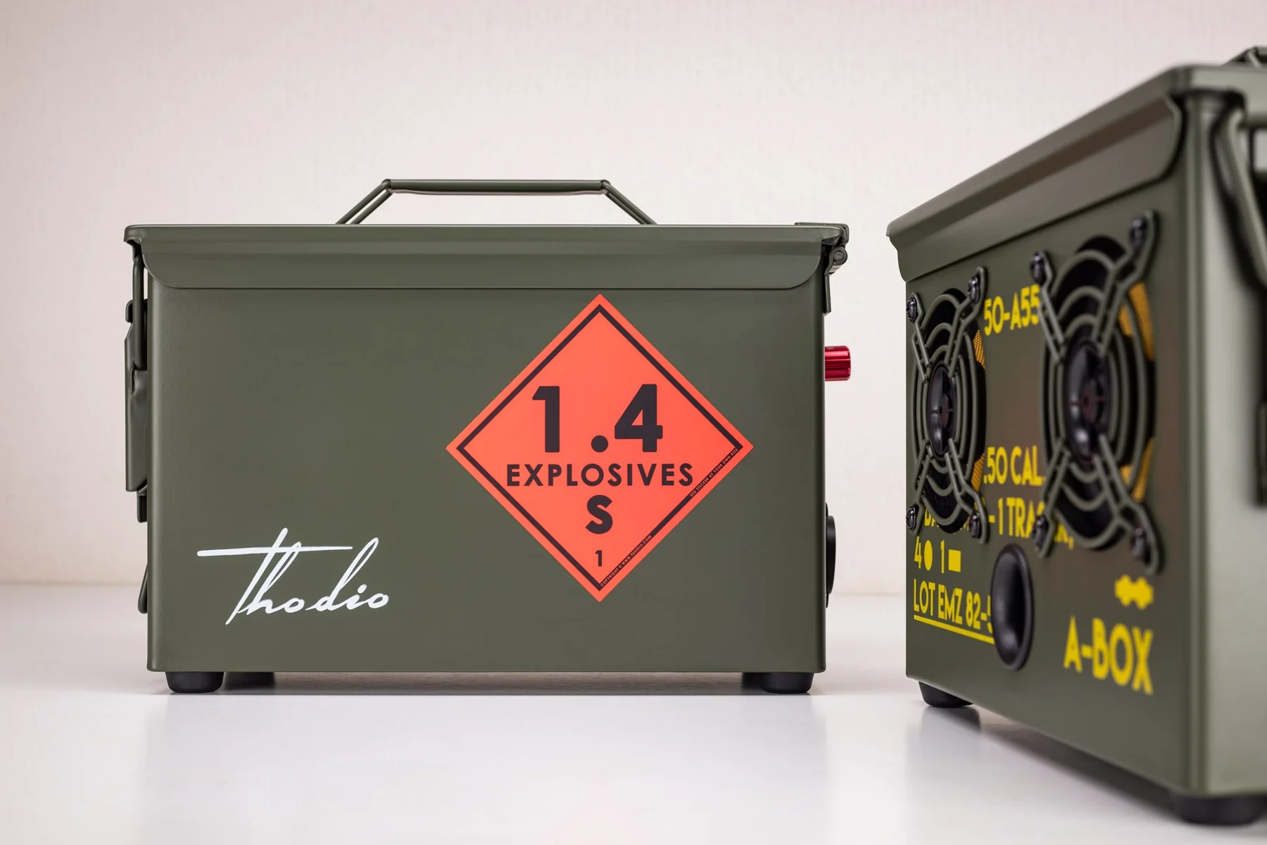 📣Original Box Speaker .50 CAL A-BOX OLIVE DRAB
