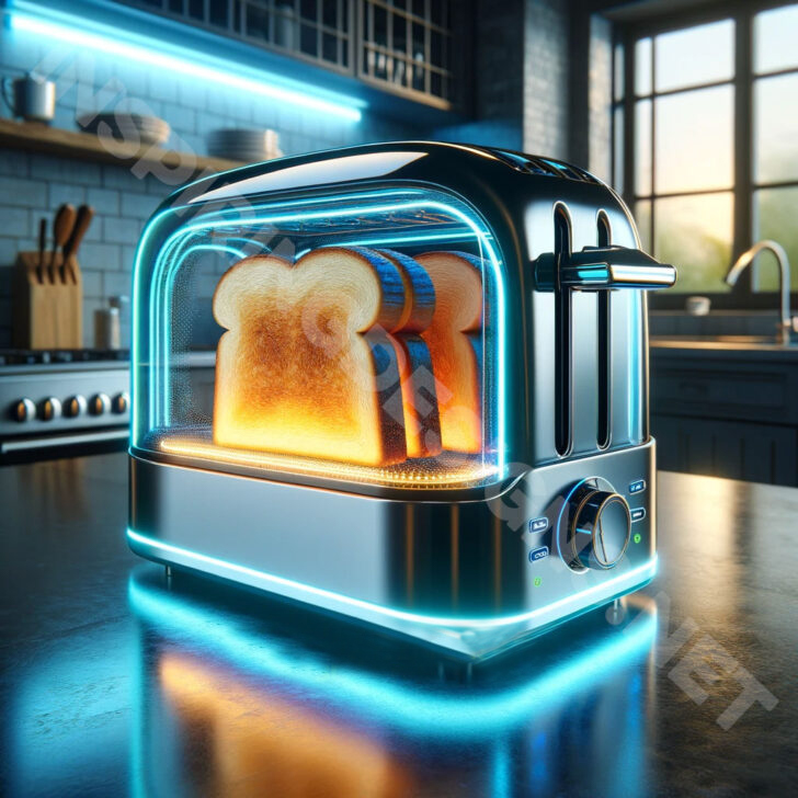  Neon Transparent Toasters