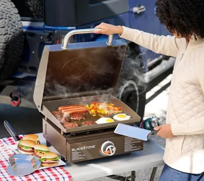 🥩17" Portable Outdoor Griddle