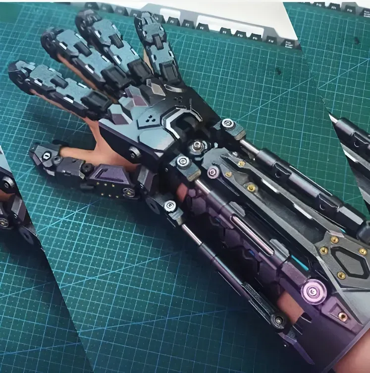 3D-Printed Exoskeleton Arm Armor