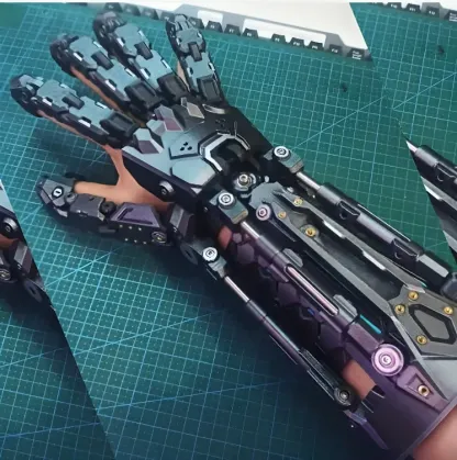 3D-Printed Exoskeleton Arm Armor