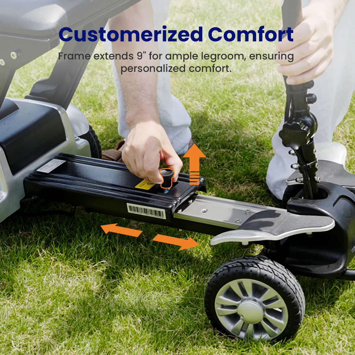 🧑‍🦼D71 Lightweight Folding Carbon Fiber Mobility Scooter