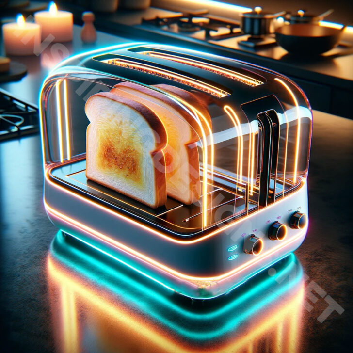  Neon Transparent Toasters