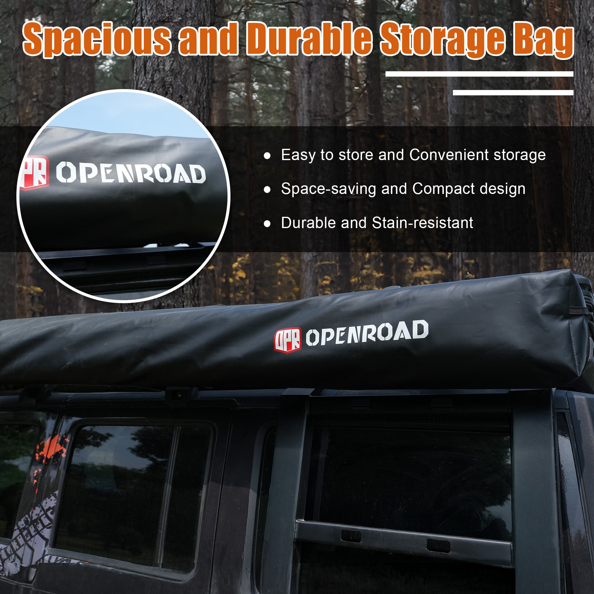 OPENROAD 270 Free Standing Awning for Camping awnings openroad4wd.com