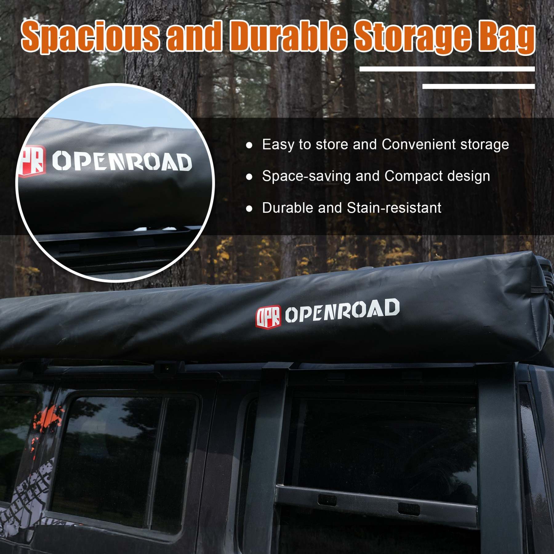 OPENROAD 270 Free Standing Awning for Camping awnings openroad4wd.com
