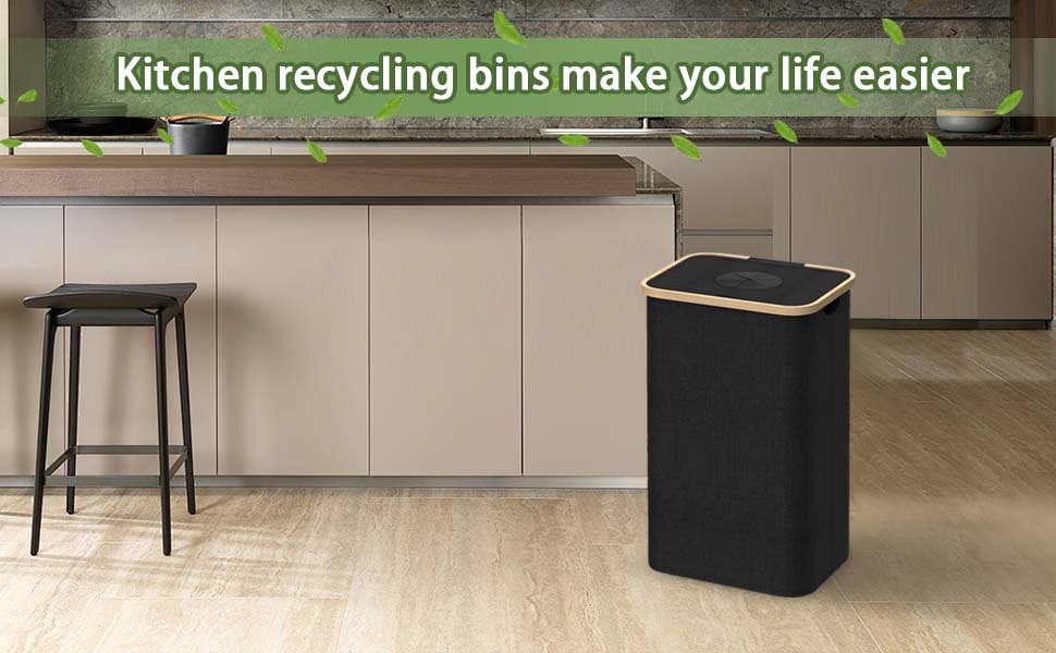 recycle bins for kitchen